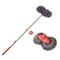 Telescopic Car Wash Mop With Chenille Brush And Replaceable Heads For Roof And Window Cleaning 9