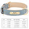 Personalized Dog Collar Custom Engraved PU Leather With Nameplate ID Tag 14
