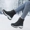Women Winter Platform Snow Boots Waterproof Fur Lined Ankle Boots 2