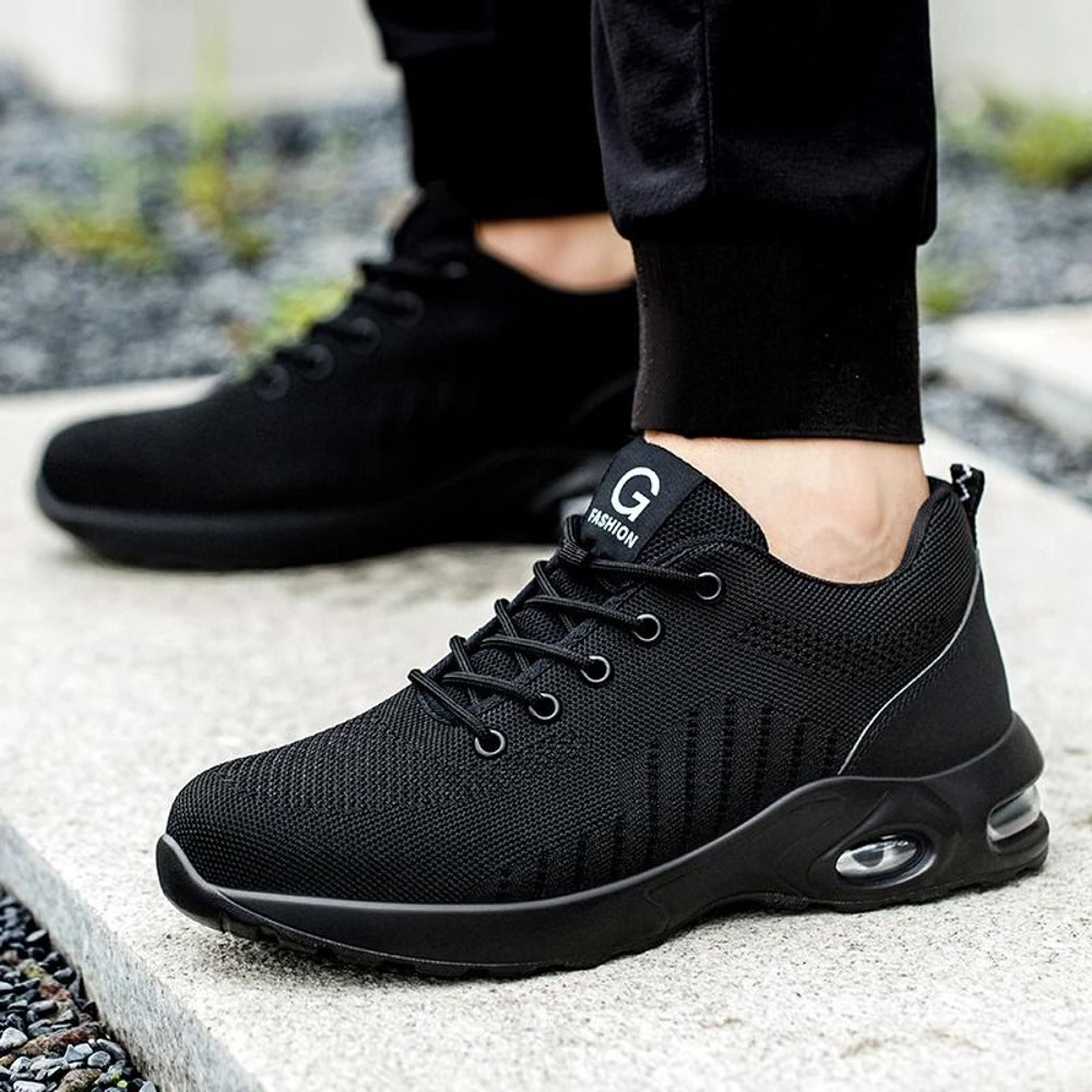 Steel Toe Safety Shoes Breathable Work Sneakers For Men And Women 6