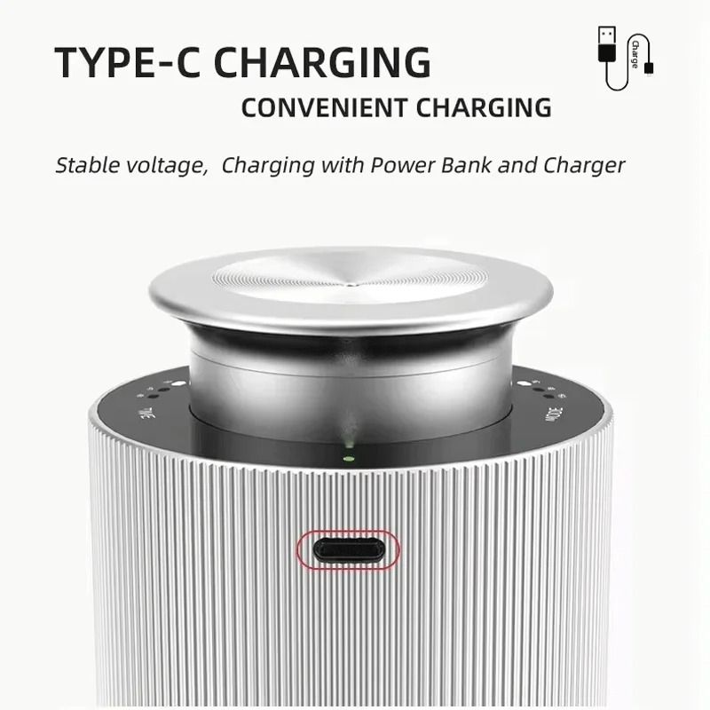 Portable Car Aroma Diffuser USB Rechargeable Electric Fragrance Machine For Home And Office 4