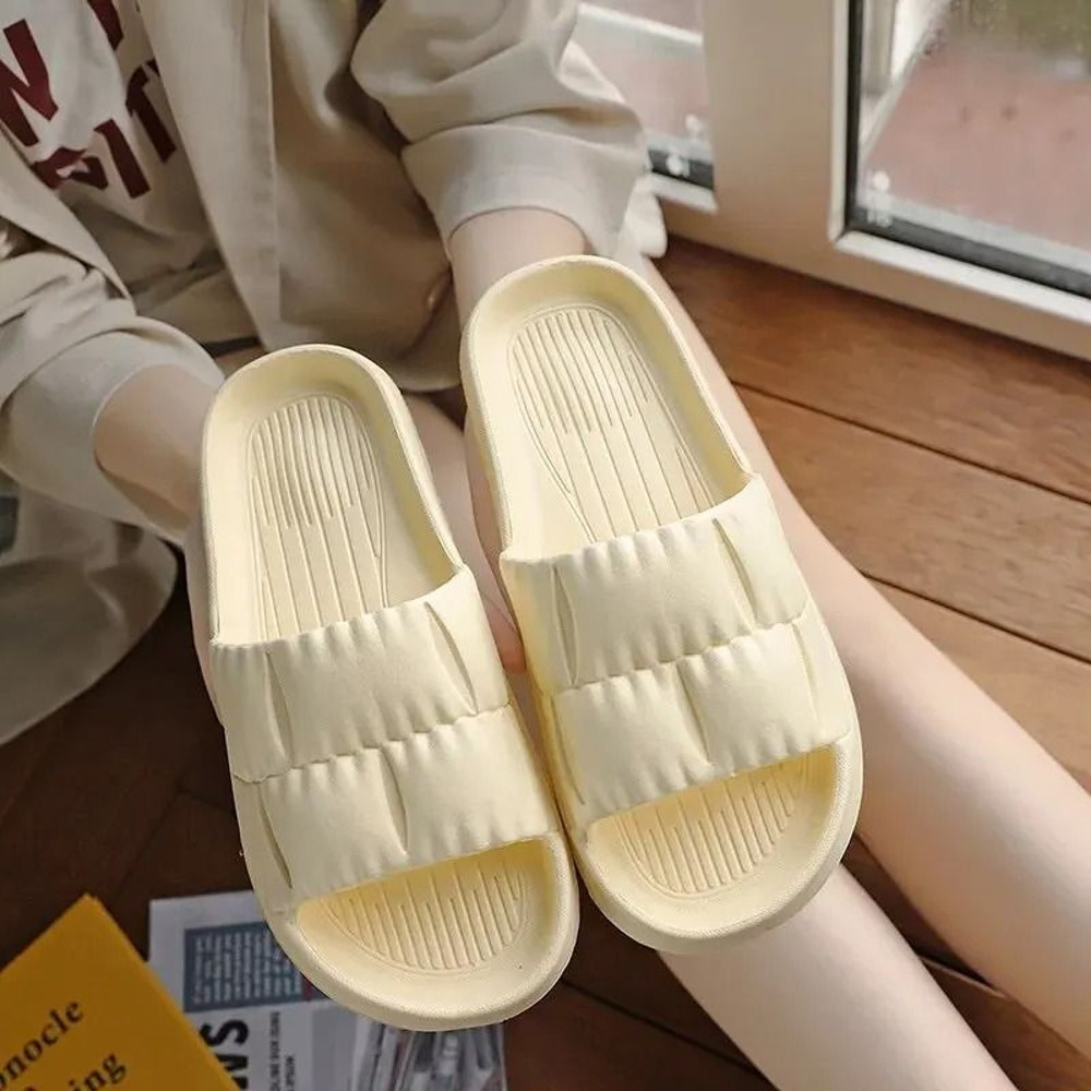 Soft Bottom NonSlip Slippers For Men And Women Summer Indoor And Bathroom Sandals 1