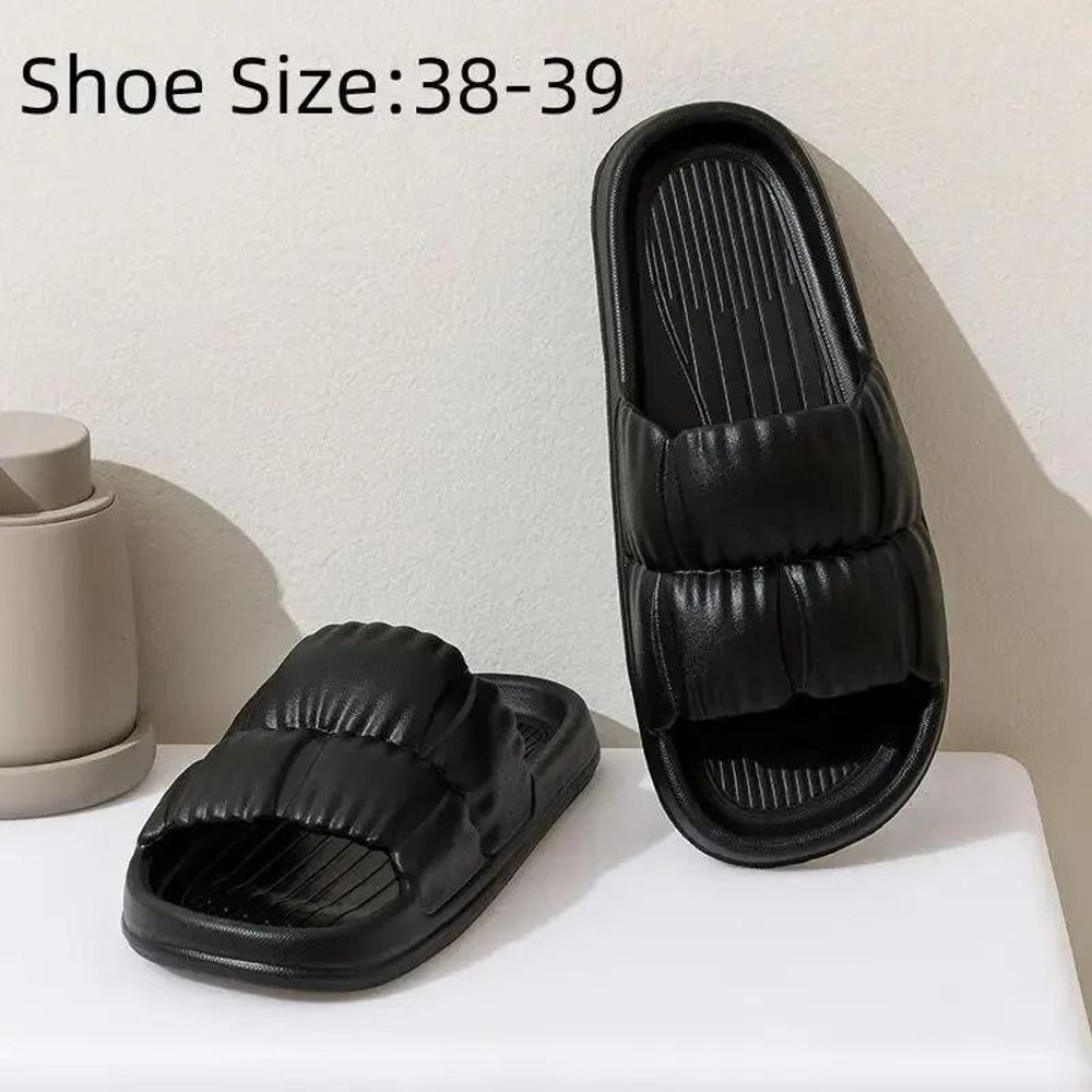 Soft Bottom NonSlip Slippers For Men And Women Summer Indoor And Bathroom Sandals 7