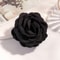Cotton Rose Flower Hair Claw Clip 16 Colors Medium Size Shark Clamp For Women 6