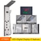 LED Rainfall Shower Panel With Digital Display And Massage Jets 10