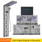 LED Rainfall Shower Panel With Digital Display And Massage Jets 18