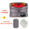 Electric Heating Waist Massager Belt With Vibration And Hot Compress 10