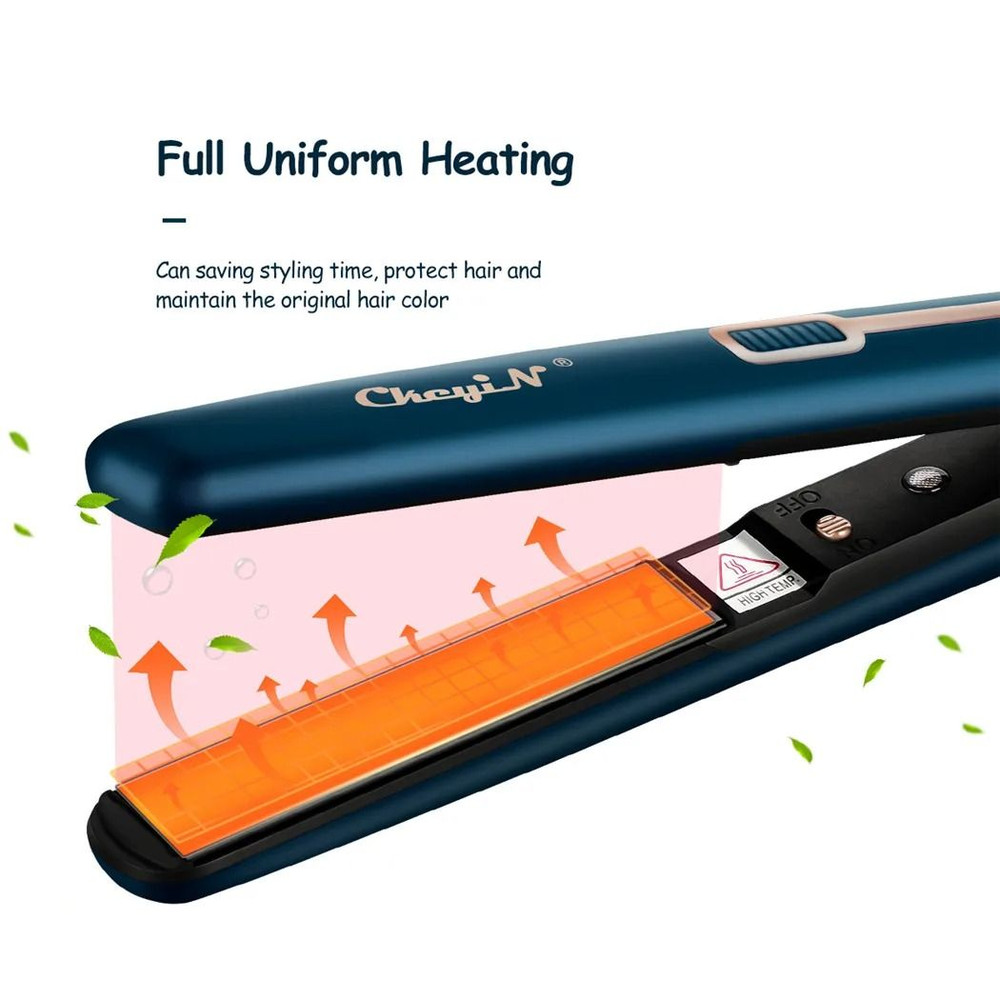 Mini Hair Straightener And Curler 2in1 Portable Flat Iron 2