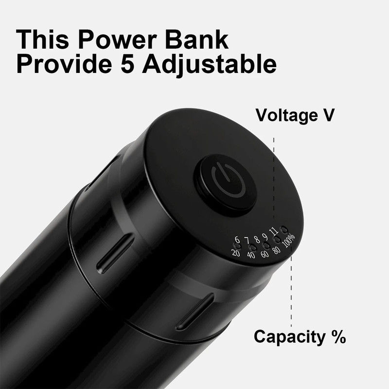 Wireless Tattoo Kit With Rocket Rotary Pen Power Supply And Full Accessories 3