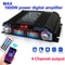 1600W Digital 4Channel Bluetooth Audio Amplifier With FM Radio And Remote Control 0