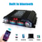 1600W Digital 4Channel Bluetooth Audio Amplifier With FM Radio And Remote Control 4