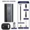 Wireless Car Air Compressor And Tire Inflator Pump With Rechargeable Battery 8