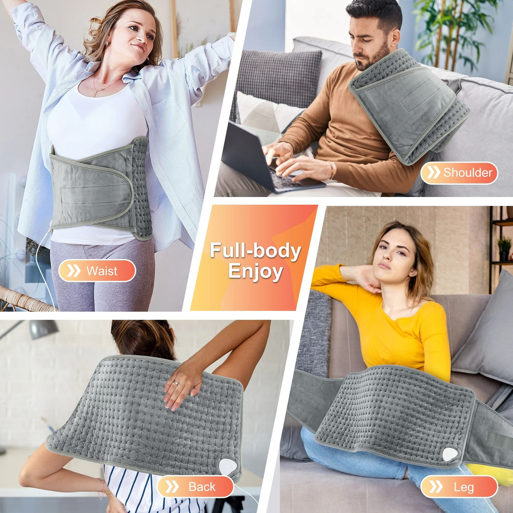 Multifunctional Electric Heating Pad Belt For Back Waist And Body Relief 6
