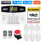 Smart WiFi GSM 4G Home Security Alarm System With Motion Sensor And LCD Display 12