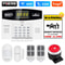 Smart WiFi GSM 4G Home Security Alarm System With Motion Sensor And LCD Display 8