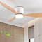 Modern LED Ceiling Fan Light With Remote Control For Bedrooms And Living Rooms 2