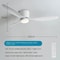 Modern LED Ceiling Fan Light With Remote Control For Bedrooms And Living Rooms 8