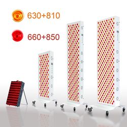 dual chip red light therapy panel lamp for face and body – near infrared beauty device