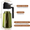 Olive Oil Dispenser Bottle 470ml Dark Green Glass Oil Sprayer 5