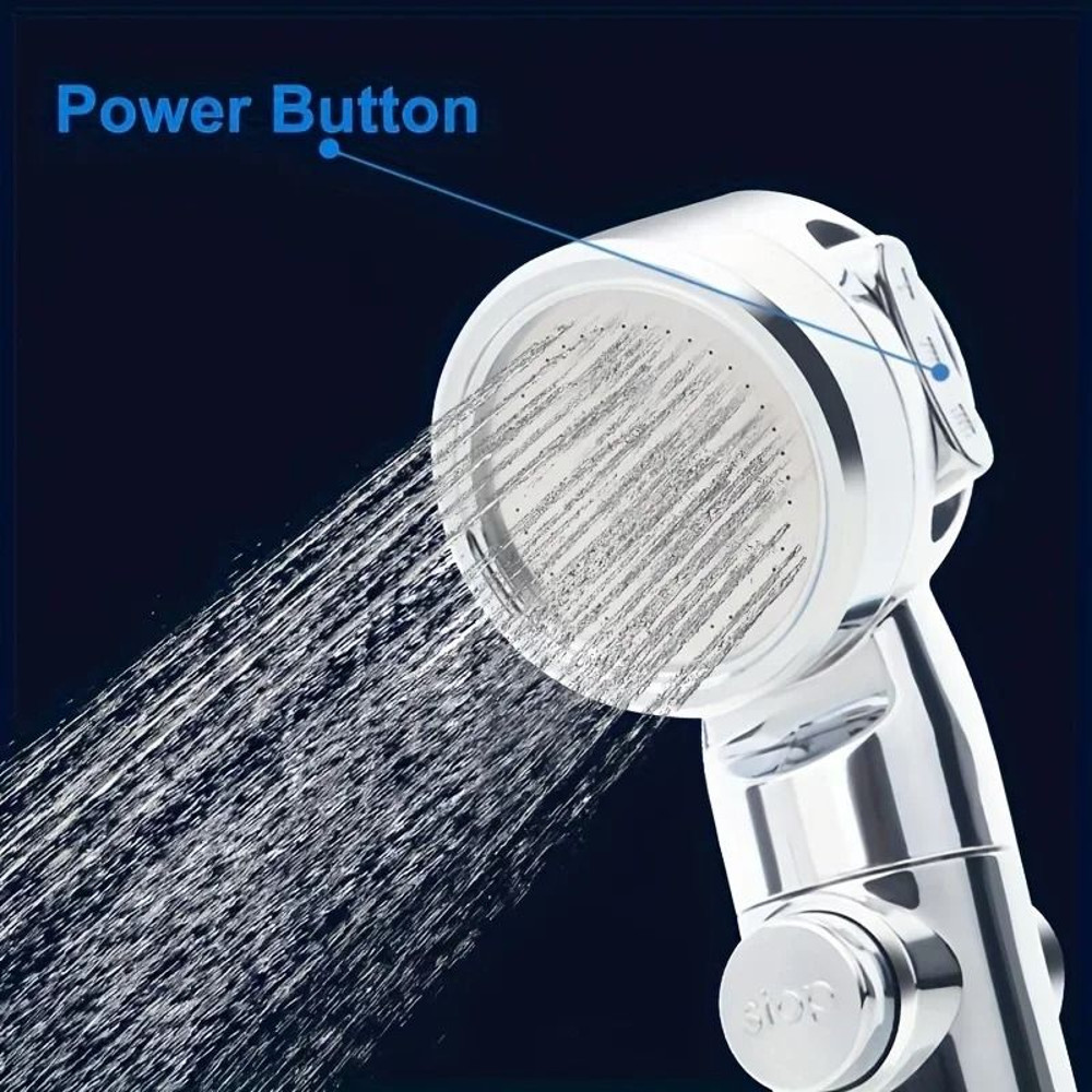 Portable USB Rechargeable Shower Head Multi Purpose Garden Hose Nozzle With US Standard Connector 5