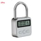 Multifunctional LCD Display Time Lock Waterproof USB Rechargeable Smart Timer Padlock For Travel An 10