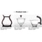 Lazy Kung Fu Drip Teapot Magnetic Flow Glass Tea Set Heat Resistant SemiAutomatic Teaware Gift 6