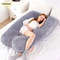 Pregnancy Pillow Full Body Maternity Support For Sleeping And Nursing 0