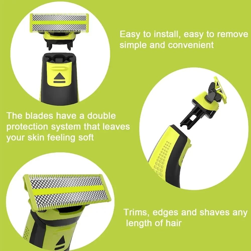 Replacement Shaver Head For Philips OneBlade Hybrid Electric Beard Trimmer 5