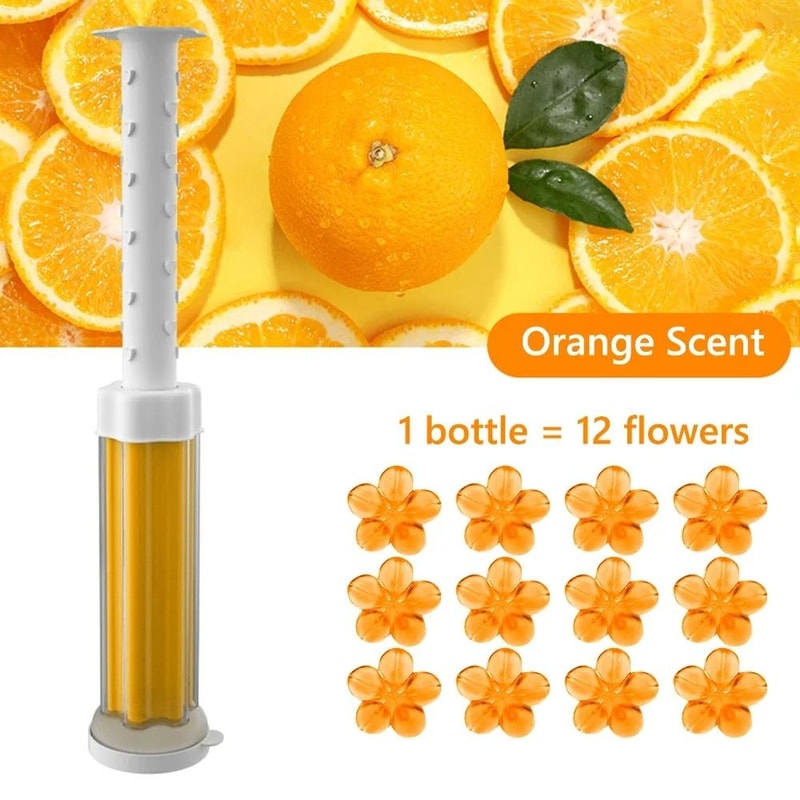 Toilet Cleaner Gel Odor Remover With Floral Scents LongLasting Aromatic Toilet Gel 11