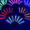 Glow Folding LED Fan Light Up Festival Party Accessory 2