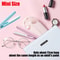 Mini Hair Curler And Crimper Portable Ceramic Flat Iron For Fluffy Waves And Styling 2
