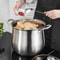 Large Stainless Steel Stock Pot For Soups Stews And Cooking Durable Easy To Clean Essential Kitchen 1