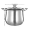 Large Stainless Steel Stock Pot For Soups Stews And Cooking Durable Easy To Clean Essential Kitchen 5
