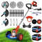 Cordless Lawn Mower Weed Trimmer For Courtyards And Gardens 8