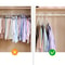 Folding Multi Hole Clothes Hanger Space Saving Closet Organizer 4