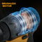 Brushless Electric Rivet Gun With LED Light 2448mm Battery Not Included 1