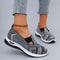 Womens Summer Breathable Mesh Flat Casual Shoes 4