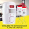 Wireless Motion Sensor Alarm With Remote Control For Home Garage Security 1