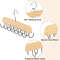 Wooden Belt And Scarf Hanger Organizer For Closet Storage 3