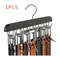 Wooden Belt And Scarf Hanger Organizer For Closet Storage 7