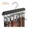 Wooden Belt And Scarf Hanger Organizer For Closet Storage 7