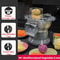 Multifunctional Vegetable And Fruit Cutter Food Processor With Slicing Shredding And Cube Cutting 0