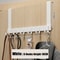 Over The Door Rack With 6 Hooks For Clothes Coats Hats And Towels 10