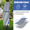 Waterproof Patio Umbrella Cover Outdoor Parasol Protector For Cantilever Or Straight Umbrellas 2