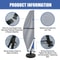 Waterproof Patio Umbrella Cover Outdoor Parasol Protector For Cantilever Or Straight Umbrellas 3