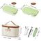Portable Stainless Steel Lunch Box LeakProof Bento Container For Kids And Adults 19