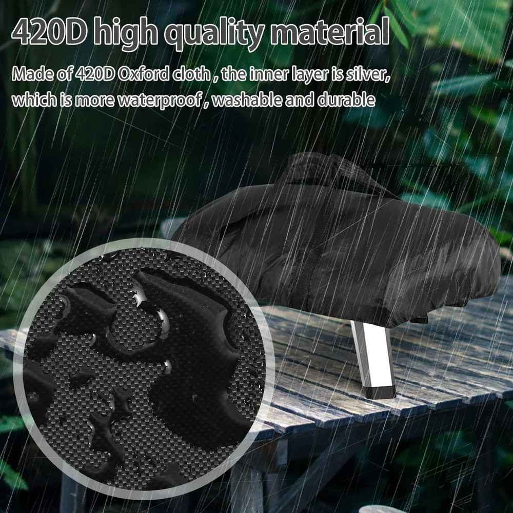 Waterproof Pizza Oven Cover Outdoor Protective Grill Case For 12  16 Inch Ovens 2
