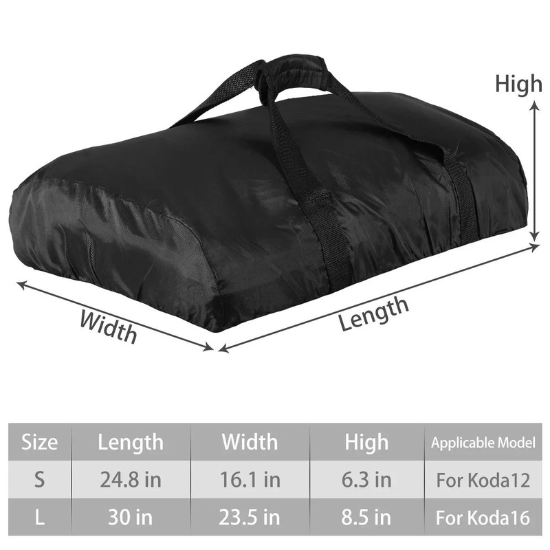 Waterproof Pizza Oven Cover Outdoor Protective Grill Case For 12  16 Inch Ovens 6