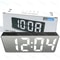 Digital LED Alarm Clock With Large Mirror Display And Noiseless Design 9