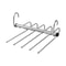 Folding Magic Pants Hangers Stainless Steel Space Saving Clothes Rack Organizer 6